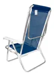 Silla Reclinable de Aluminio 8 Posiciones Mor Sannet