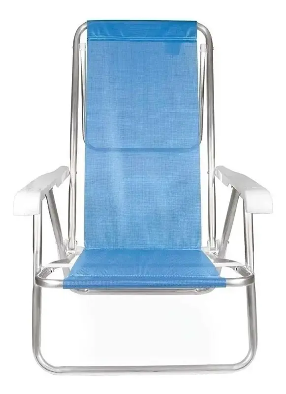 Silla Reclinable de Aluminio 8 Posiciones Mor Sannet