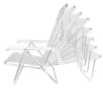Silla Reclinable de Aluminio 8 Posiciones Mor Sannet