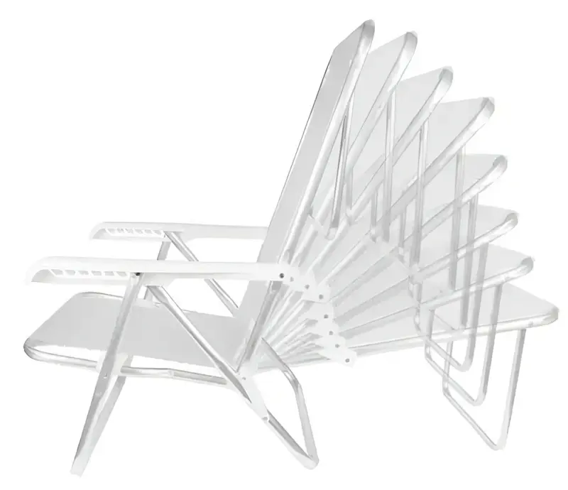 Silla Reclinable de Aluminio 8 Posiciones Mor Sannet