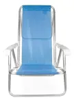 Silla Reclinable de Aluminio 8 Posiciones Mor Sannet
