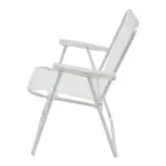 Combo x4 Silla Alta de Acero Mor Sannet Playa Camping 110 Kg