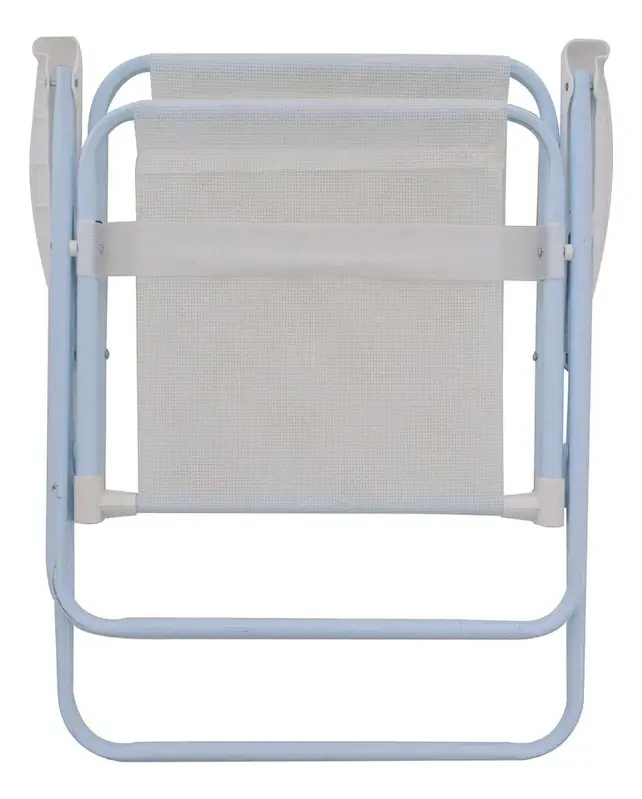 Combo x4 Silla Alta de Acero Mor Sannet Playa Camping 110 Kg