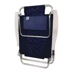 Silla Playa Reposera Aluminio 6 Posiciones Mor Summer Azul
