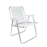 Combo x4 Silla Alta Aluminio Mor Sannet Playa Camping 110 Kg