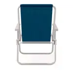 Combo x4 Sillas Confort Mor Azul Sannet Aluminio Cap.120 Kg