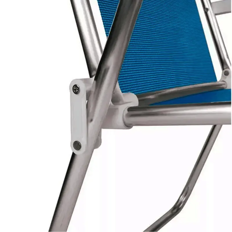 Silla Alta de Playa Sannet Mor de Aluminio Azul Marino
