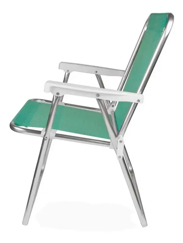 Combo x4 Sillas de Aluminio Mor Sannet Playa Camping 110 Kg