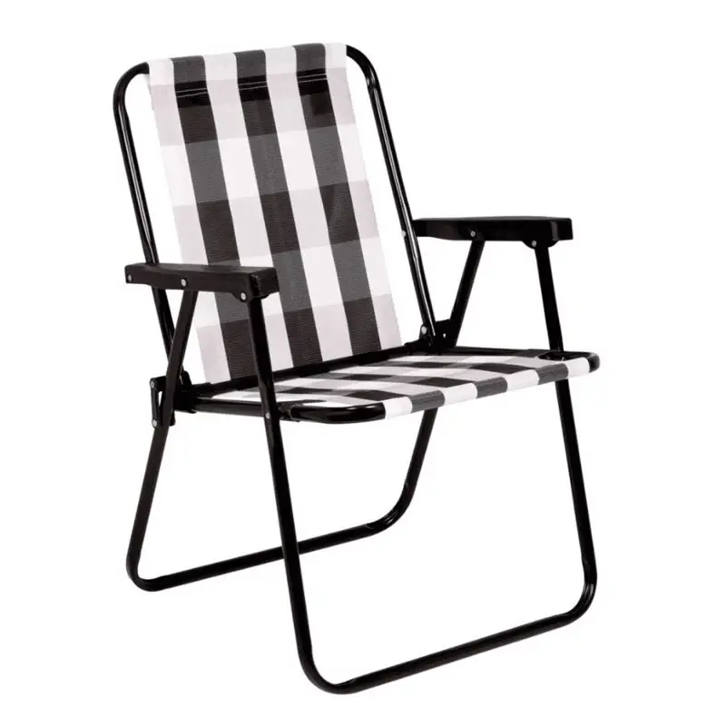 Silla Alta Retro a Cuadros de Acero Mor 2583 110Kg