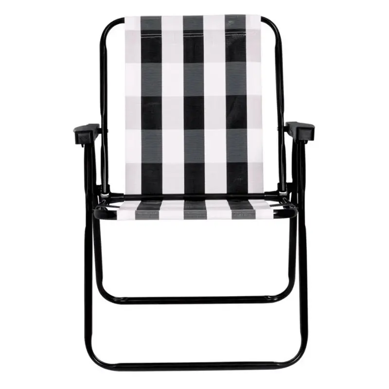 Silla Alta Retro a Cuadros de Acero Mor 2583 110Kg