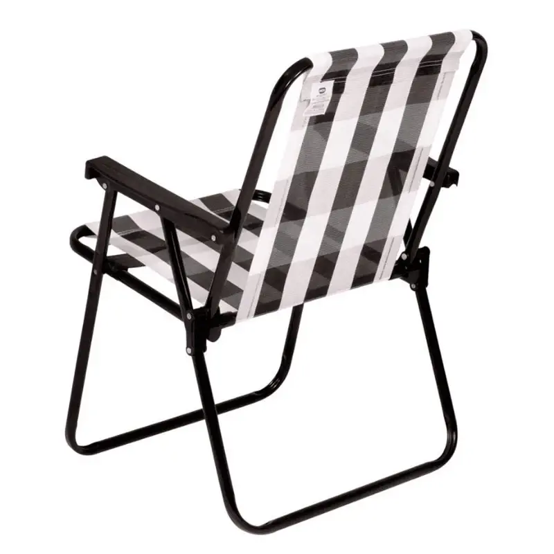 Silla Alta Retro a Cuadros de Acero Mor 2583 110Kg