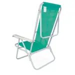 Reposera Reclinable Acero 8 Posiciones Mor 2259 Color Anis