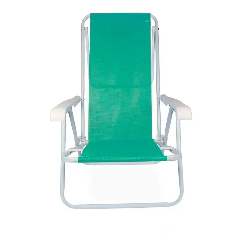Reposera Reclinable Acero 8 Posiciones Mor 2259 Color Anis