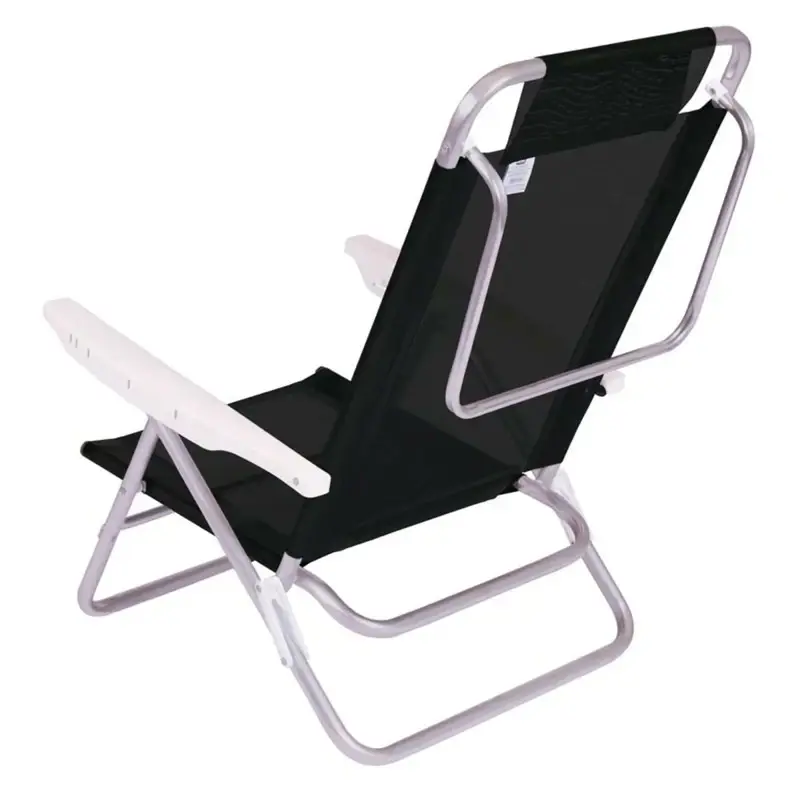 Kit X2 Reposera Silla Playa Aluminio 6 Posiciones Mor Summer