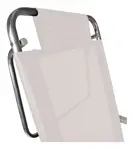 Kit X2 Silla Reposera Aluminio 6 Posiciones Mor 2107 Blanco