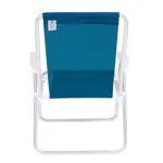 Silla Alta Confort Plegable de Aluminio Mor 2182 Azul Marino