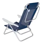 Reposera de Aluminio Plegable 6 Posiciones Mor Summer 120Kg