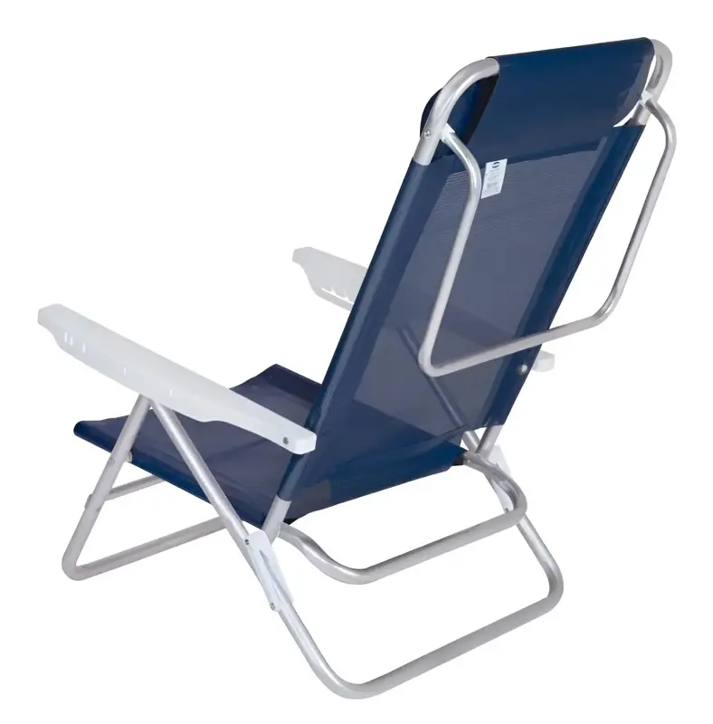 Reposera de Aluminio Plegable 6 Posiciones Mor Summer 120Kg