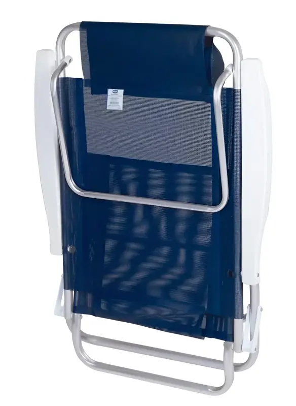 Reposera de Aluminio Plegable 6 Posiciones Mor Summer 120Kg