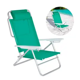 Silla Reclinable De Aluminio C...