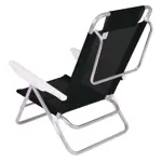 Kit X4 Sillas Reposeras de Aluminio 6 Posiciones Mor Summer