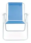 Silla Alta de Acero Mor Sannet Playa Camping 110 Kg