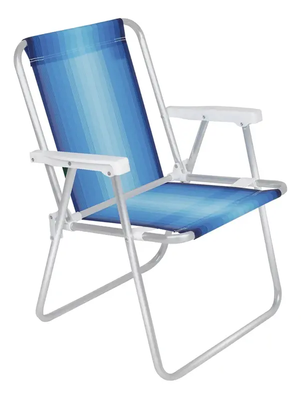 Silla Plegable Alta De Aluminio Mor 2101 Colores Surtidos