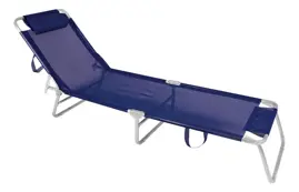 Reposera Camastro Aluminio Plegable...