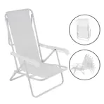 Reposera Sillon Acero Sannet Playa Camping 8 Posiciones Mor