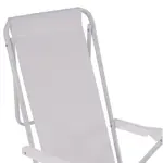 Reposera Sillon Acero Sannet Playa Camping 8 Posiciones Mor