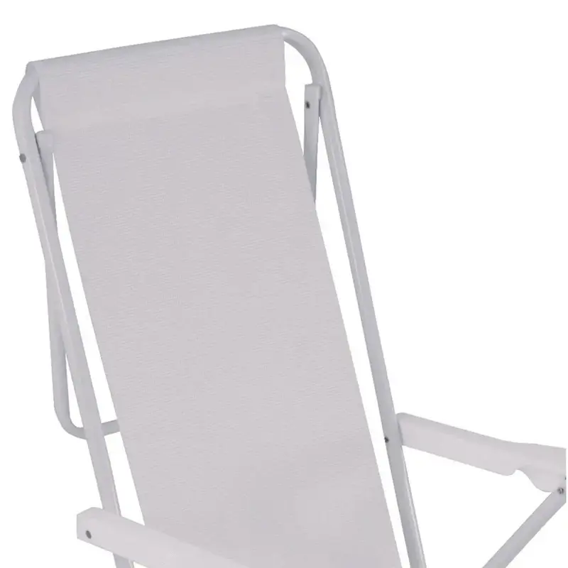 Reposera Sillon Acero Sannet Playa Camping 8 Posiciones Mor