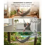Hamaca Paraguaya Gadnic Silla Colgante Reforzada