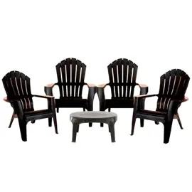 Juego De 4 Sillones Miami Con Mesa ...