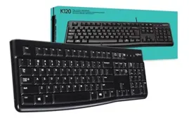 Teclado  K120 Usb Español Resi...