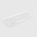 Teclado Bluetooth Hp 350 Compacto Para Notebooks Tablets Blanco Español Latinoamérica