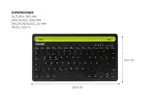 Teclado Bluetooth Gadnic Bluetooth Android IOS Windows