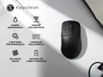 Mouse Inalámbrico Negro Keychron M2 