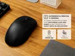 Mouse Inalámbrico Negro Keychron M2 