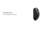 Mouse Inalámbrico Negro Keychron M2 