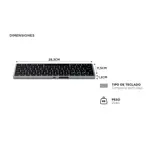 Teclado Bluetooth Satechi Slim X1 Retroiluminado Compacto Inalámbrico