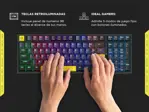 Teclado Mecanico Gamer ONIKUMA G38 98 Teclas Con Cable 