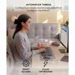 Teclado Bluetooth Logitech MX Keys S Escritura Precisa Retroiluminado Multidispositivo