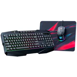 Kit Gamer Teclado Mouse Y Mouse Pad...