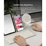 Mouse Inalámbrico Satechi OntheGo™ Bluetooth Batería Recargable USB-C Beige