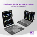 TECLADO 37BYTES IPAD A16 10" - MAGIC KEYBOARD
