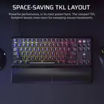 Teclado Gaming Corsair K70 PRO TKL RGB Tenkeyless Black