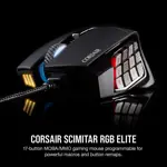 Ratón para juegos Corsair Scimitar RGB Elite