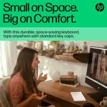 Teclado HP 350 BT Multi-Dispositivo Bluetooth Blanco