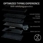 Teclado mecánico para juegos Razer BlackWidow V4 75% Naranja