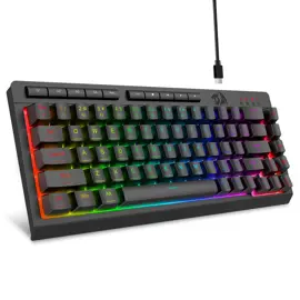Teclado Gamer K519Rgb Con Cable E ...